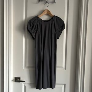 Sisley (by Benetton) Timeless Grey Dress Size S
